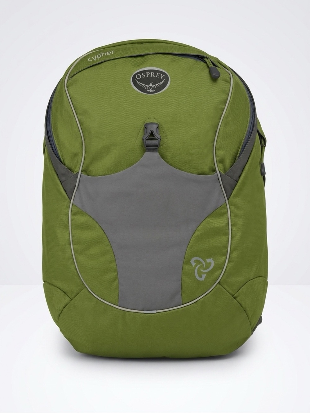 OSPREY Green and Gray Cypher Daypack